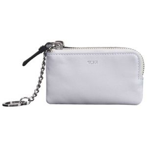 Tumi Double Zip Prism Compact Card Case EUC